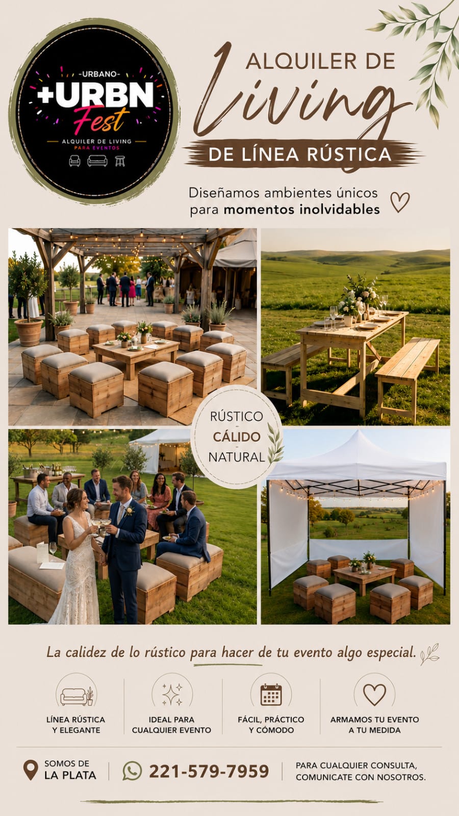 Alquiler de living para eventos — foto 2
