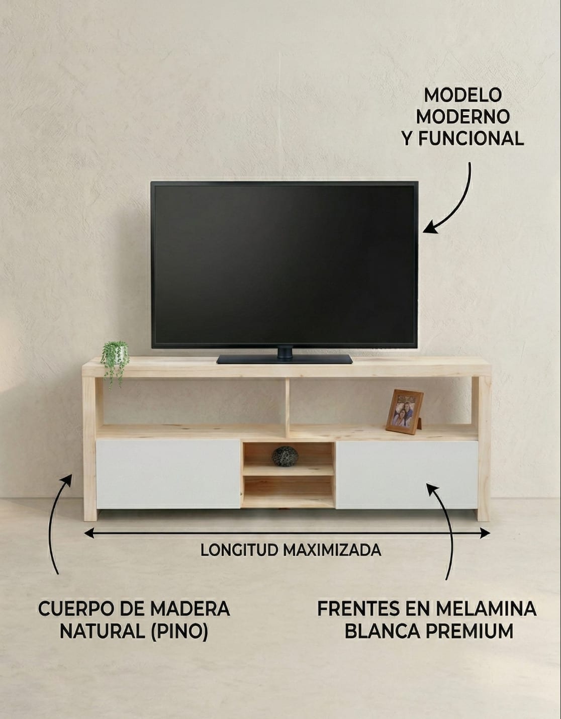Rack de Tv Montecarlo