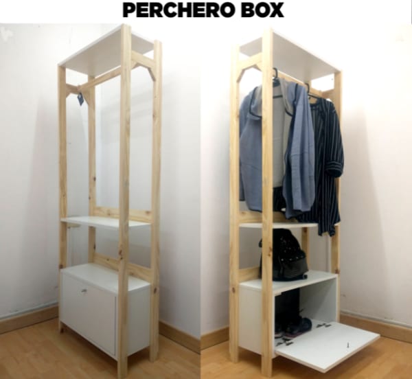Organizador con perchero — foto 1