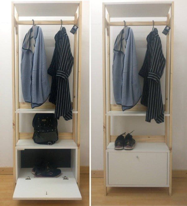 Organizador con perchero — foto 2