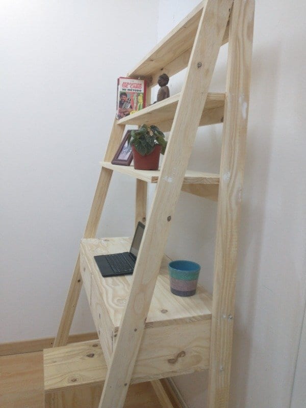 Escritorio Biblioteca en Pino — foto 4